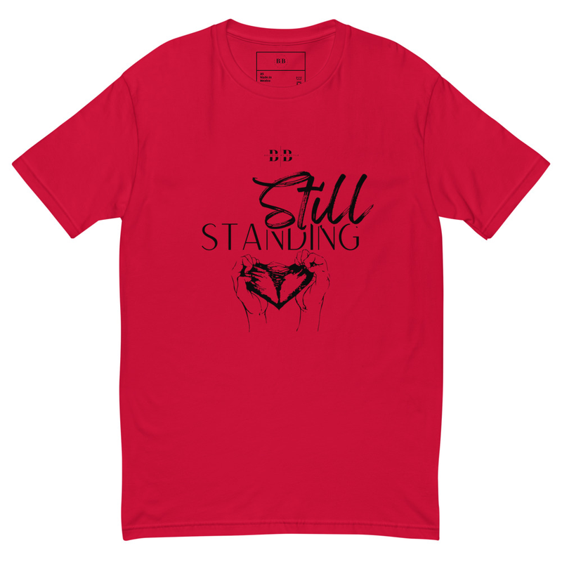 BELIEVE BY BATTLE – "STILL STANDING" Premium Tee (Blk Design)