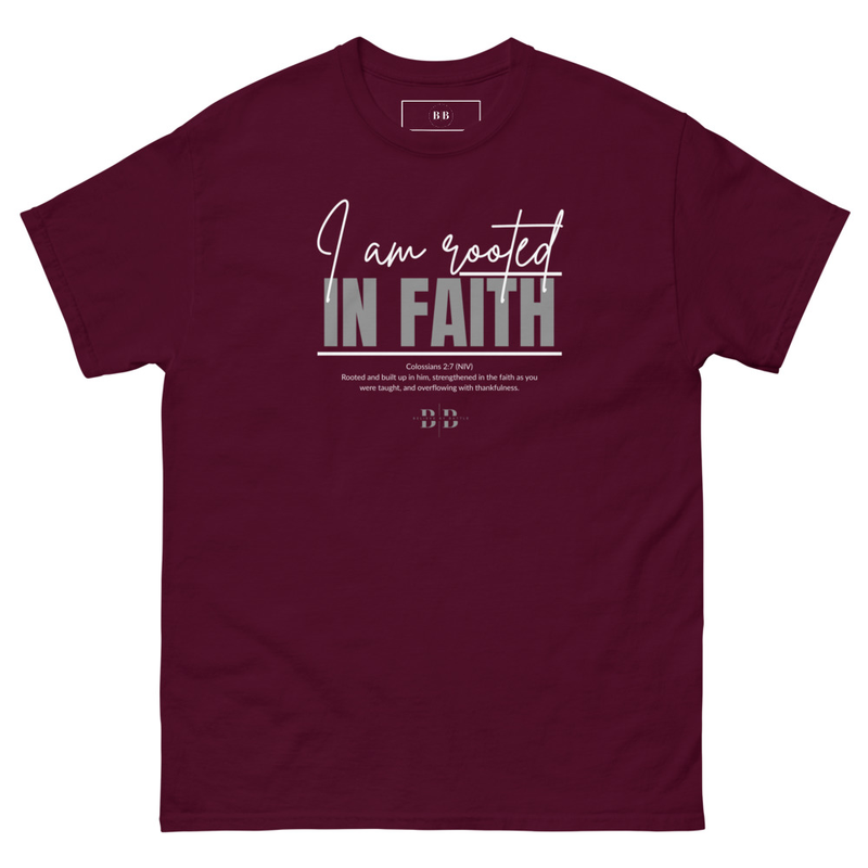Believe By Battle "I Am Rooted in Faith" Tee