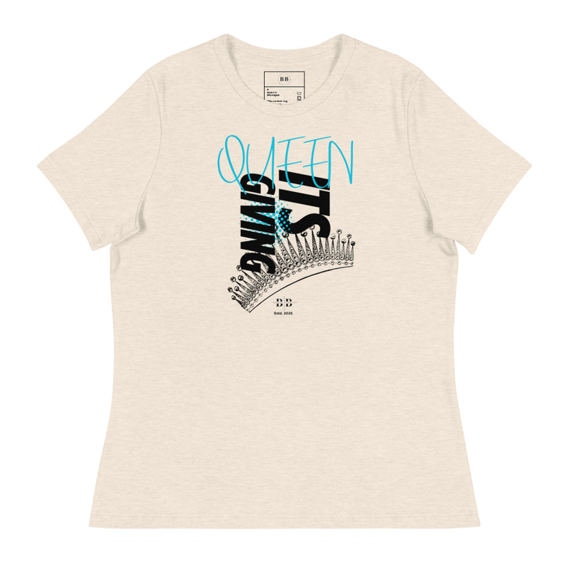 Believe By Battle "Its Giving Queen" Women's Tee