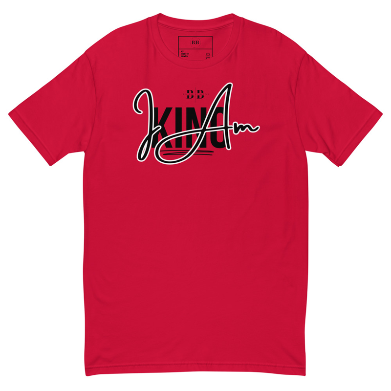 Believe By Battle "I Am King" Premium Fitted Tee