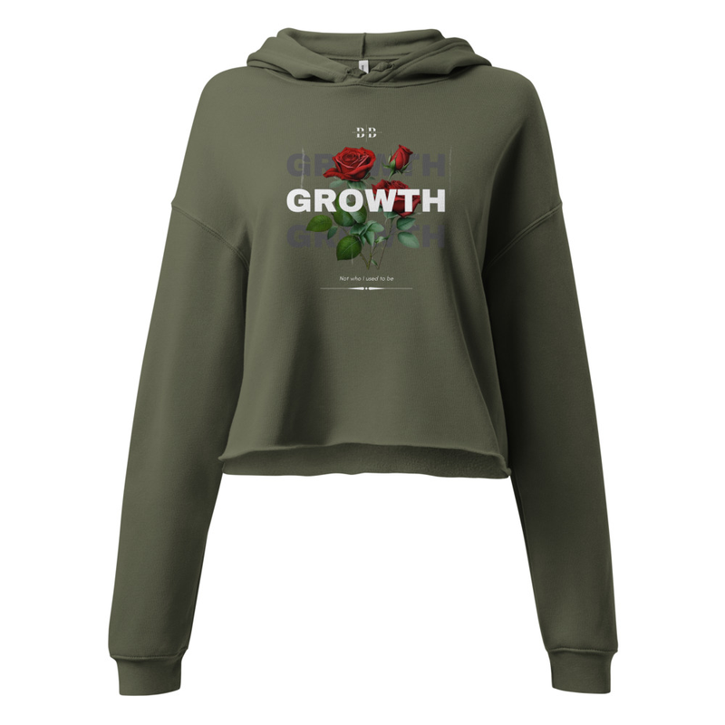 Women's Believe By Battle "Growth" Cropped Hoodie