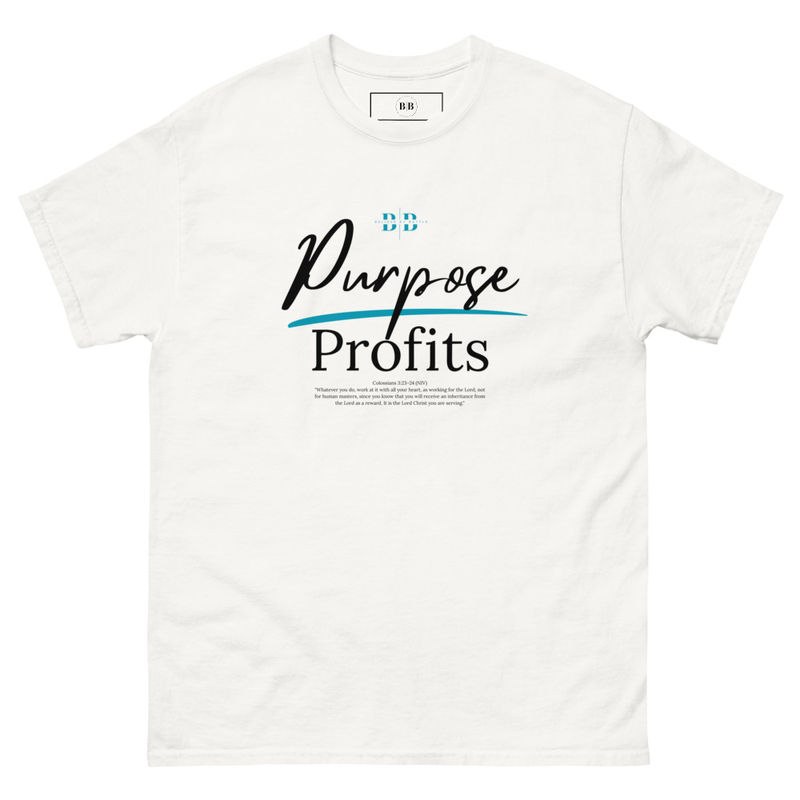 Believe By Battle "Purpose Over Profits" Tee
