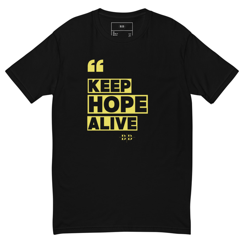 Believe By Battle "Keep hope alive" Premium fitted tee