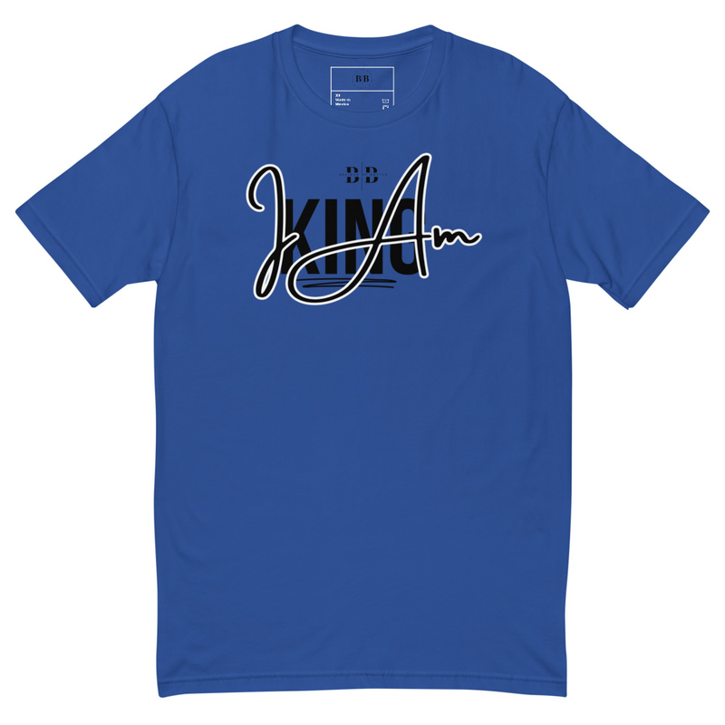 Believe By Battle "I Am King" Premium Fitted Tee