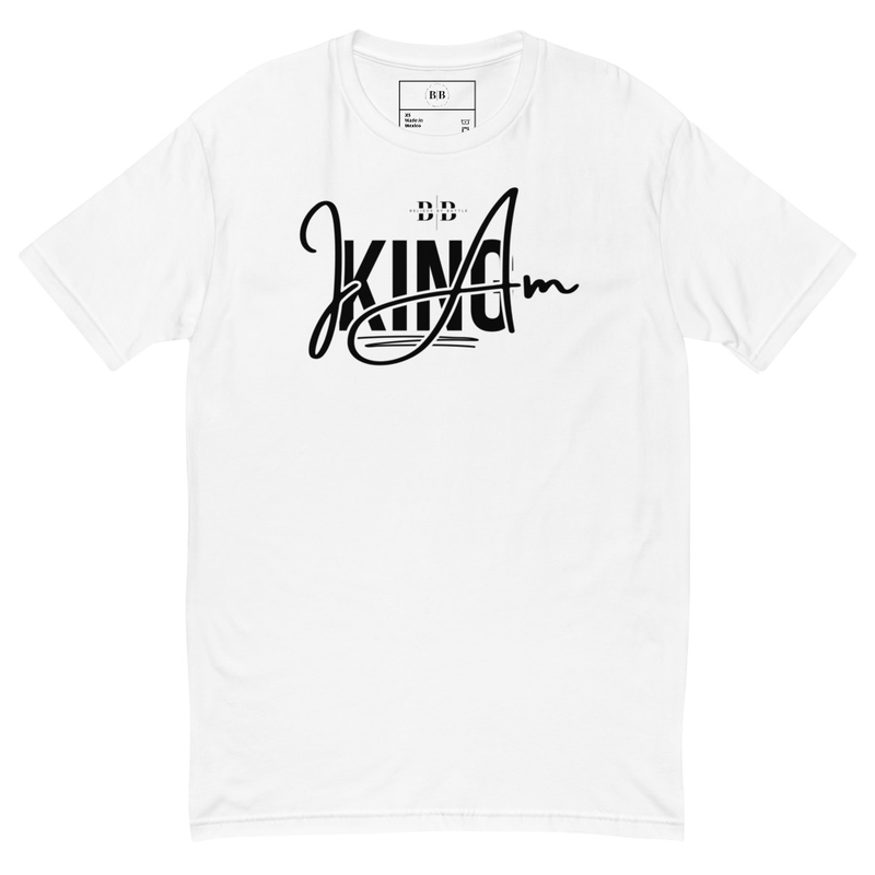 Believe By Battle "I Am King" Premium Fitted Tee