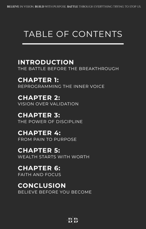 Mindset Before Millions: The Inner Work Behind the Outer Success