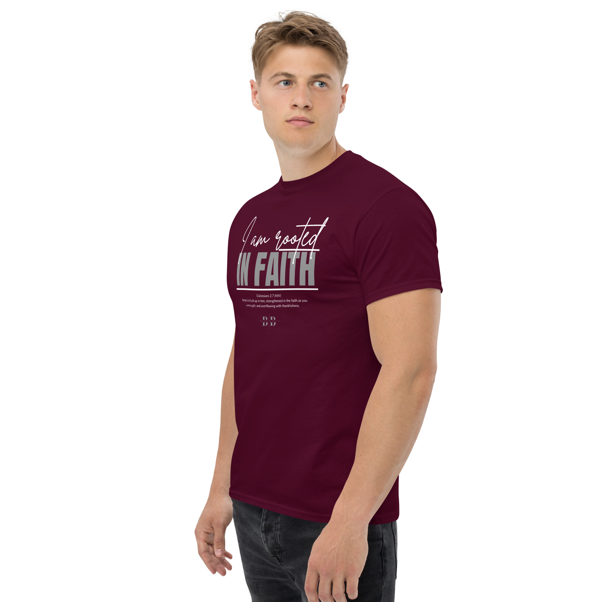 Believe By Battle "I Am Rooted in Faith" Tee