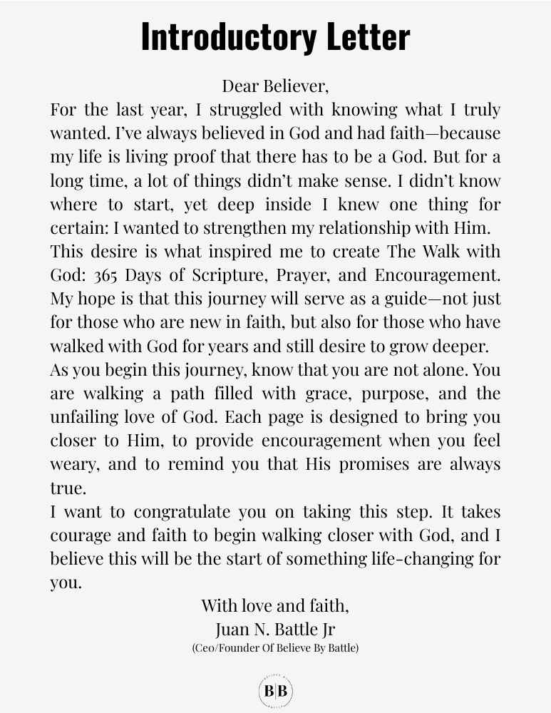 The Walk with God: 365 Days of Scripture, Prayer & Encouragement