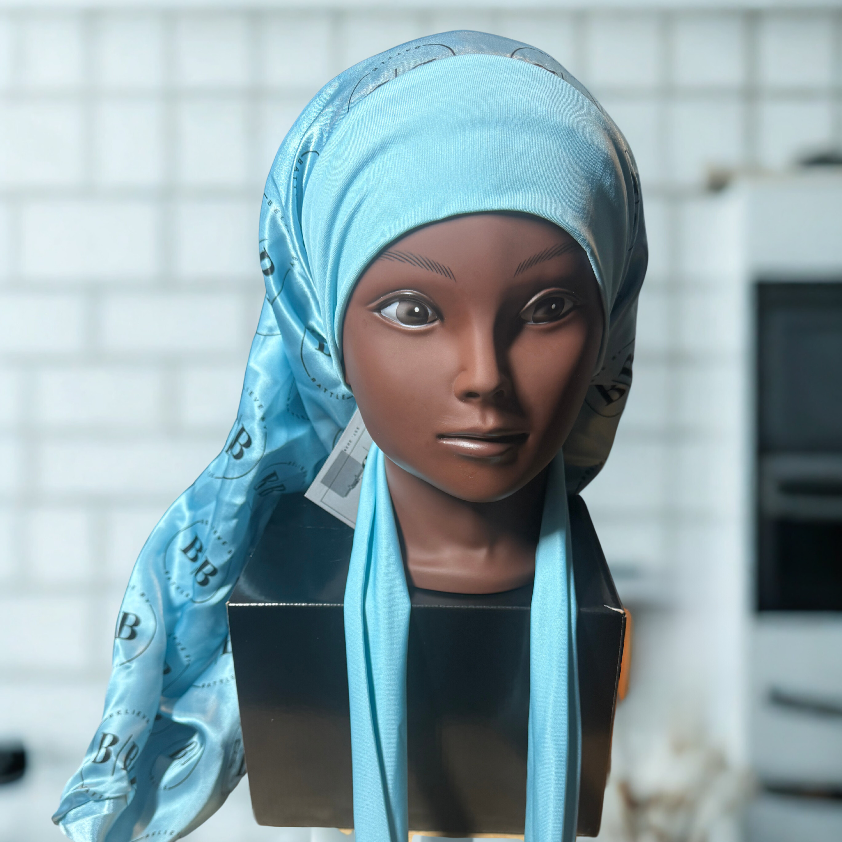 TRUST – Long LUXE Bonnet (Turquoise)