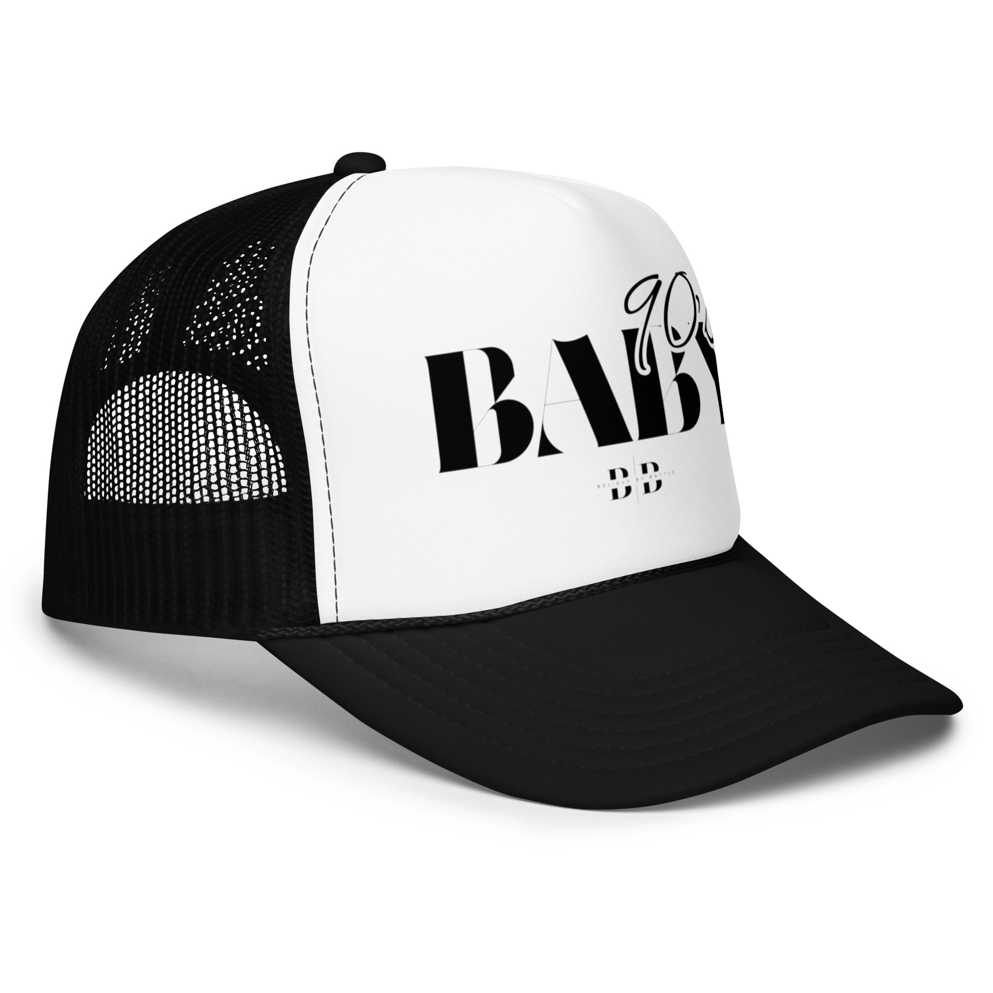 Believe By Battle "80's Baby" Foam front Trucker Hat