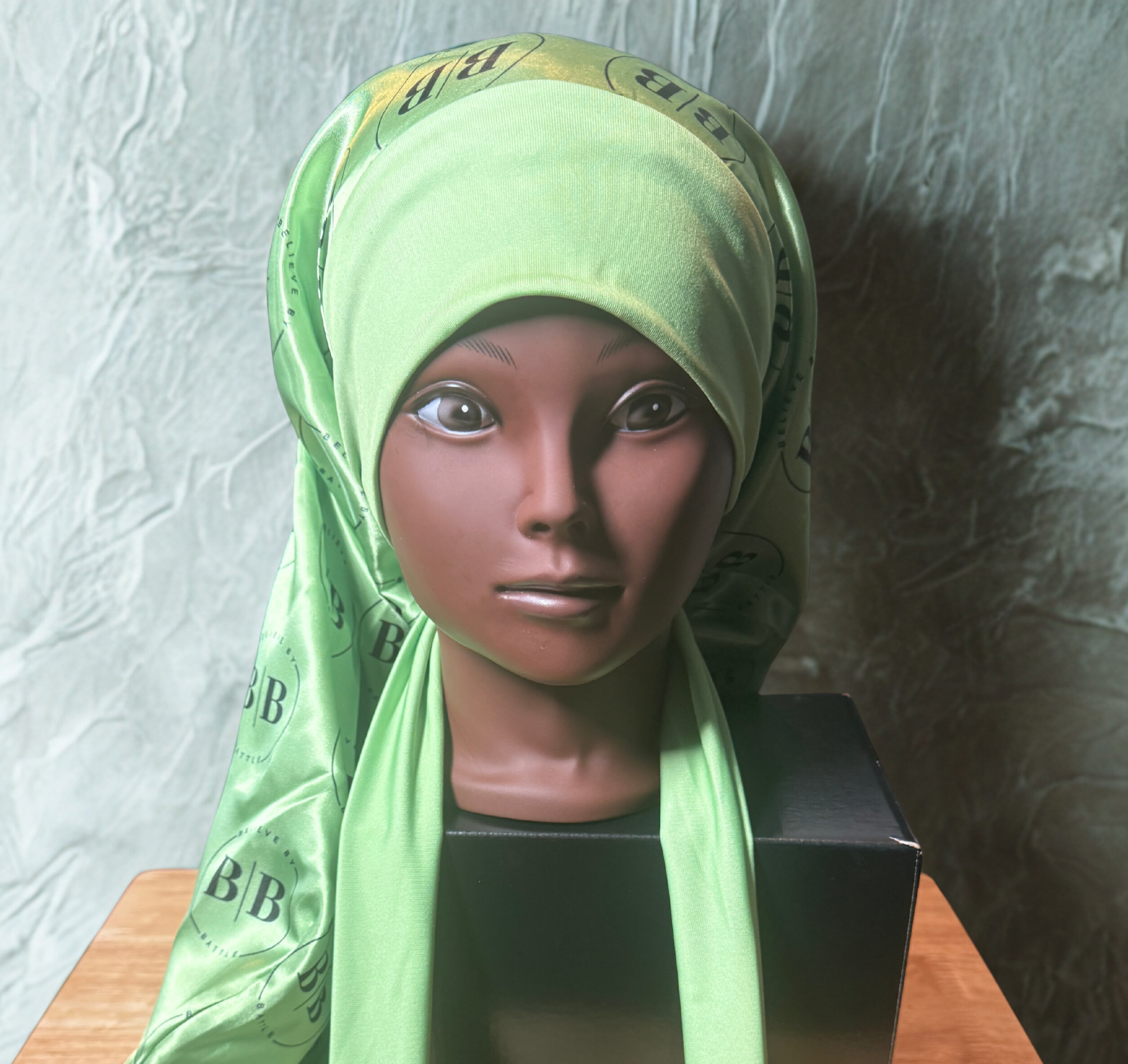 GROWTH – Long LUXE Bonnet (Light Green)