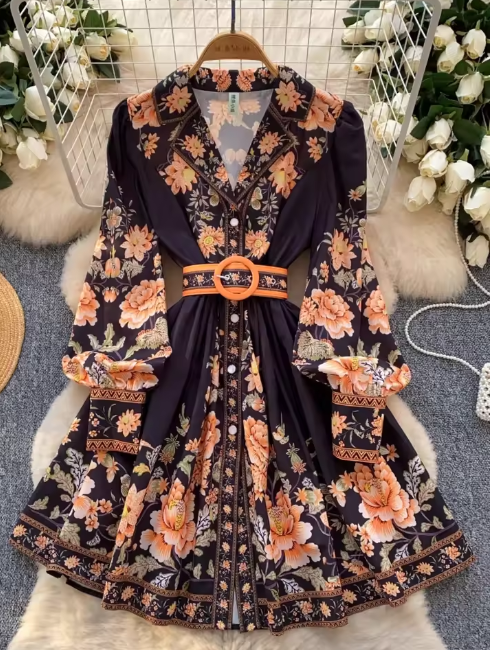 Floral Boho Dress