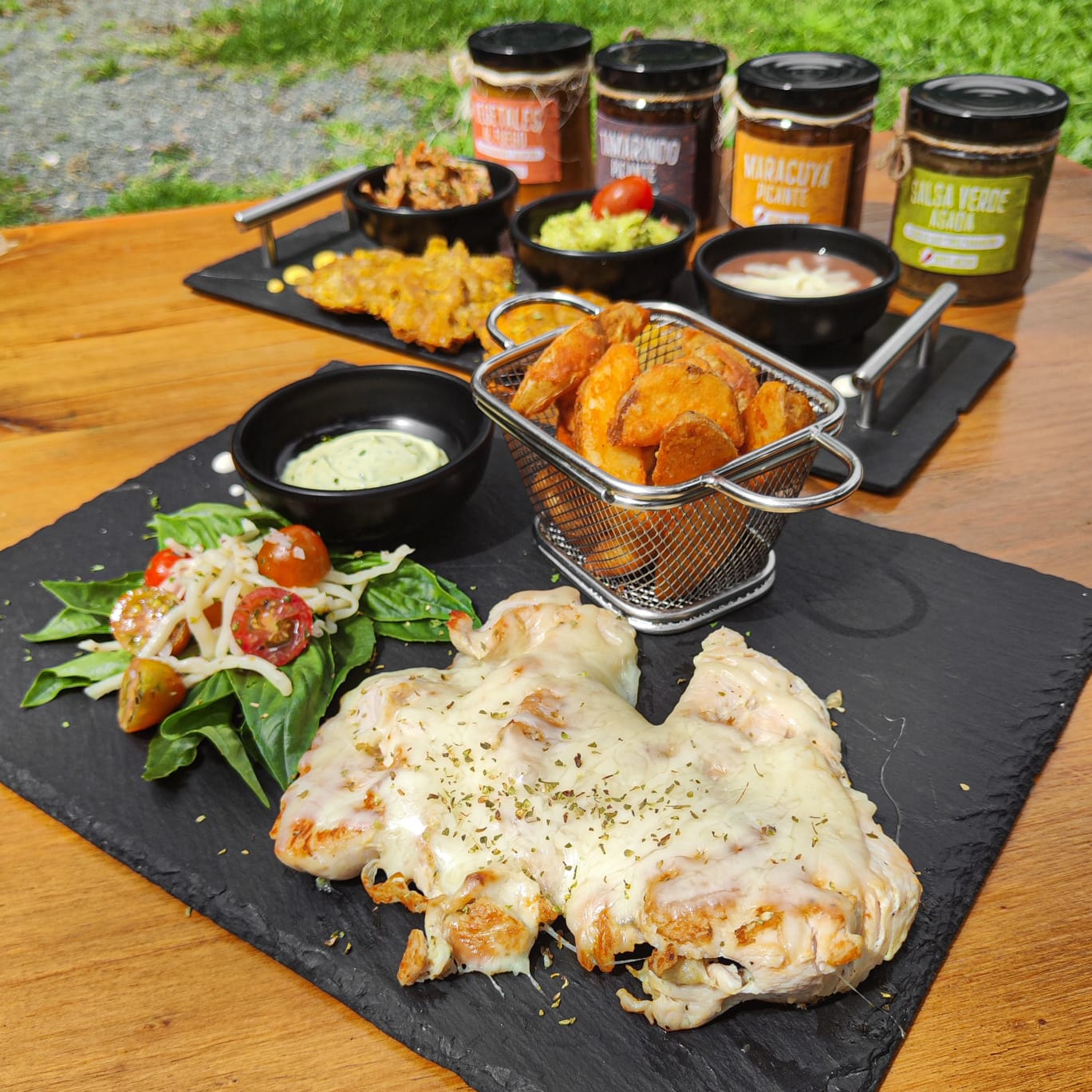 Filet de pollo gratinado