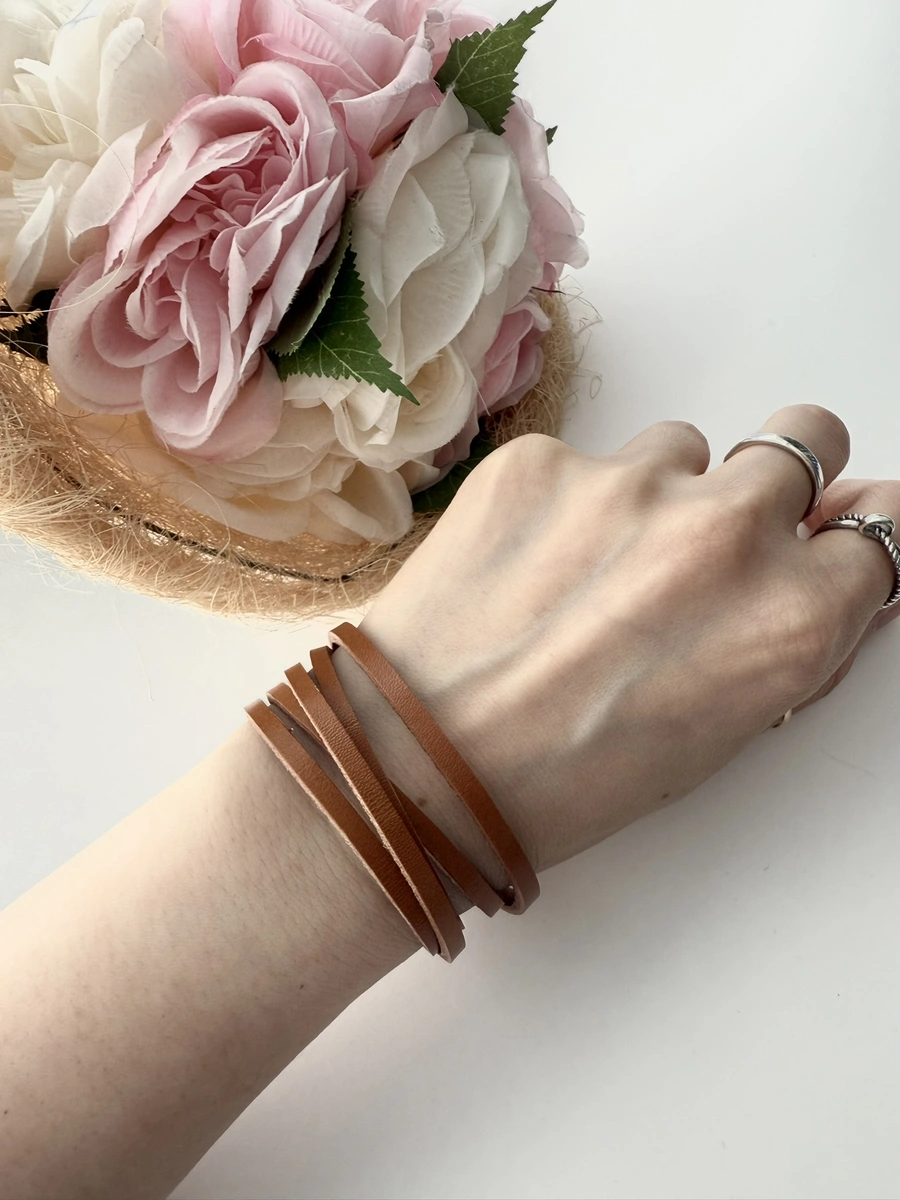 Leather Wrap Bracelet