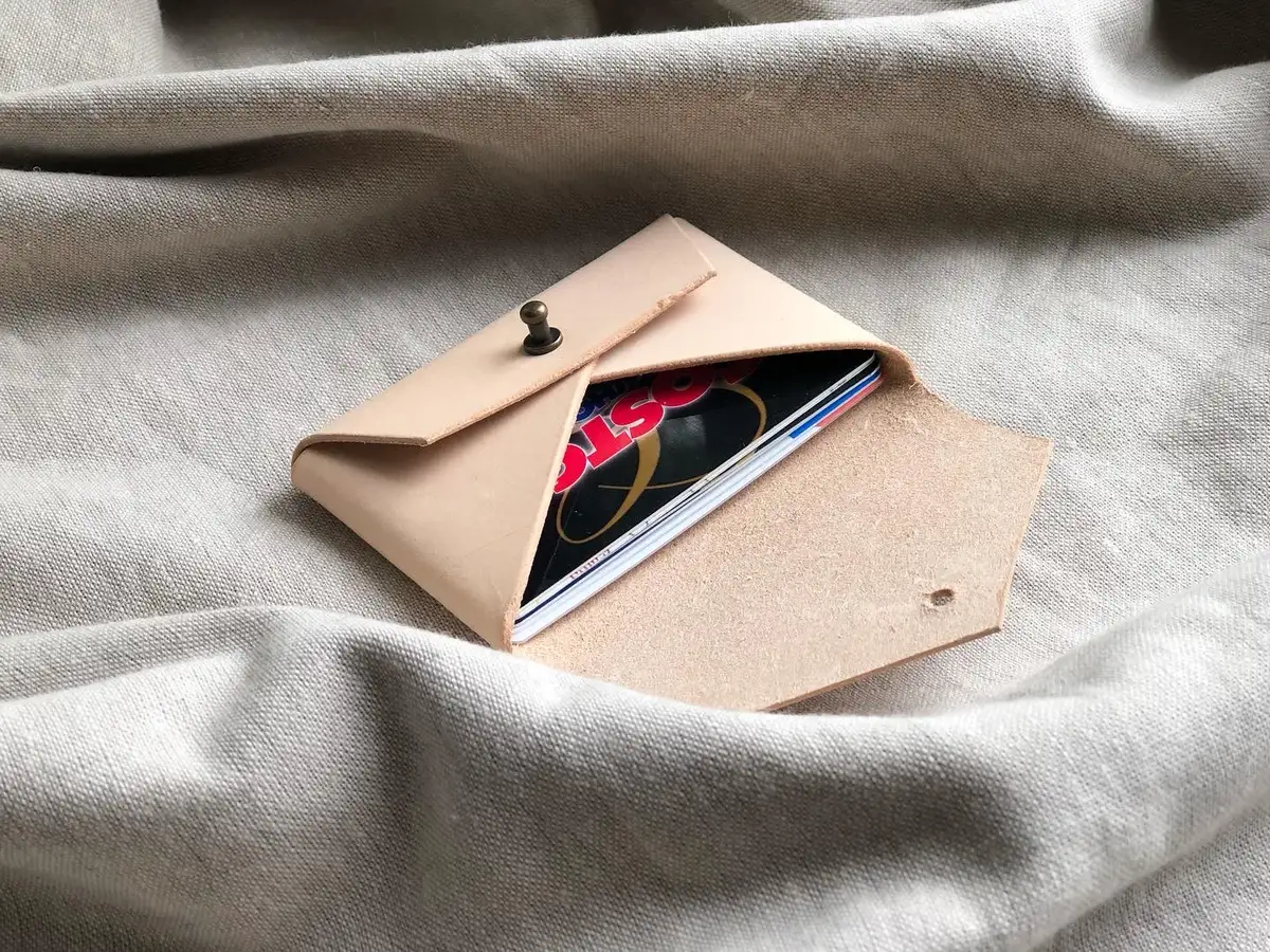 Minimalist Leather Card Holder