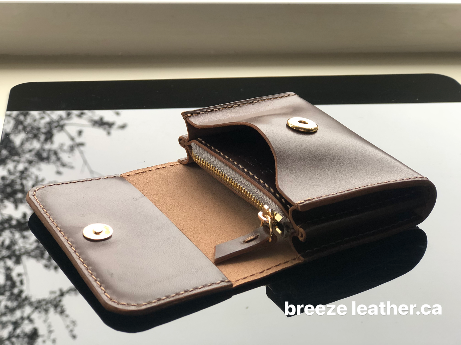 Leather Card Holder Wallet