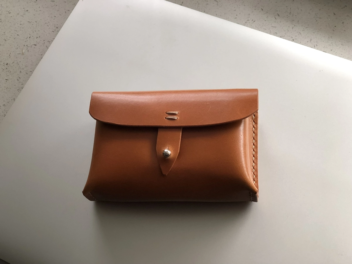 Chunky card wallet