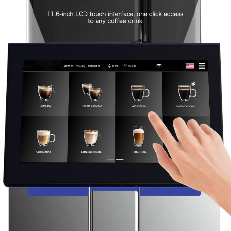 Fully Automatic Coffee Machine with 10.1 Touchscreen