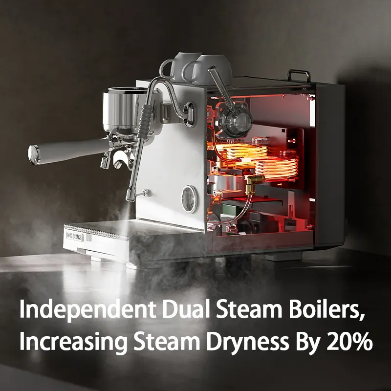 Semi-Automatic Espresso Coffee Machine for Commercial Use