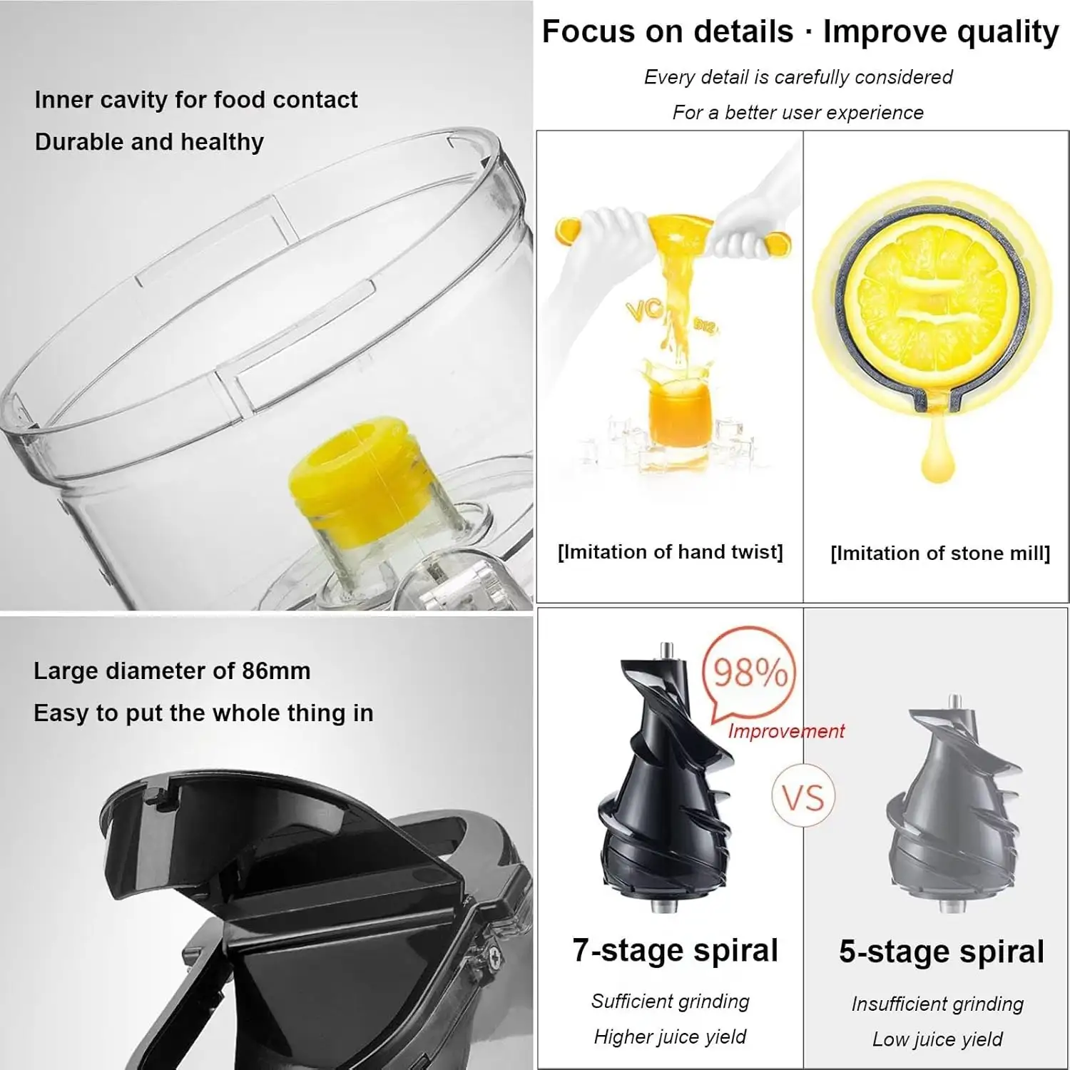 Wholesale Citrus Juicer for Commercial and Home Use