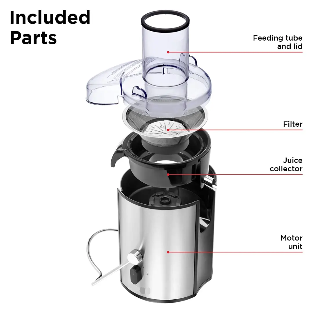 Hochgeschwindigkeits-Zentrifugenentsafter für Hausgebrauch