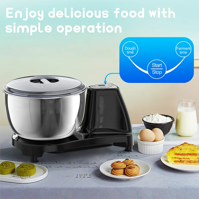 Mini Kitchen Stand Mixer with 5L Mixing Bowl