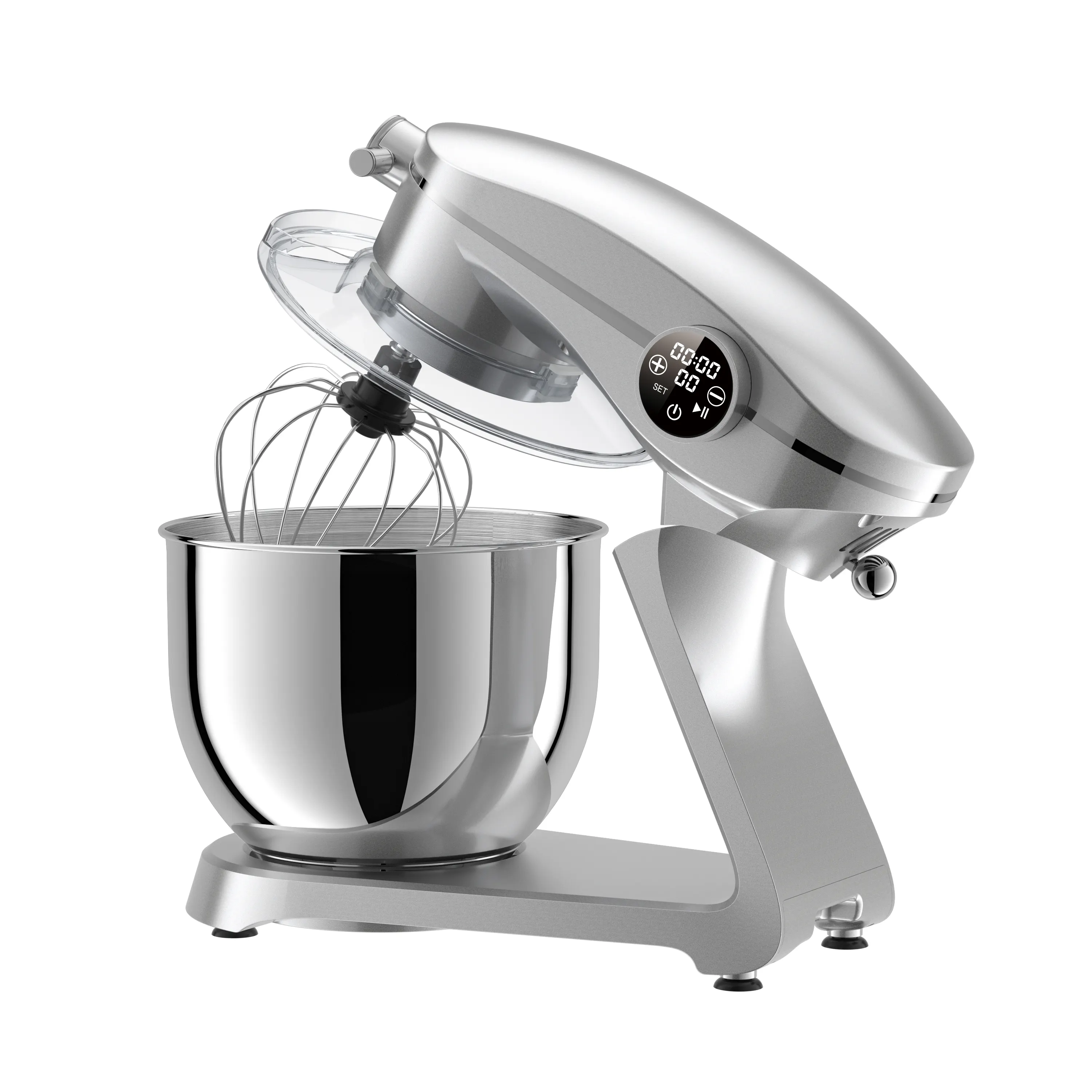 Professional Kitchen Stand Mixer with LED Display