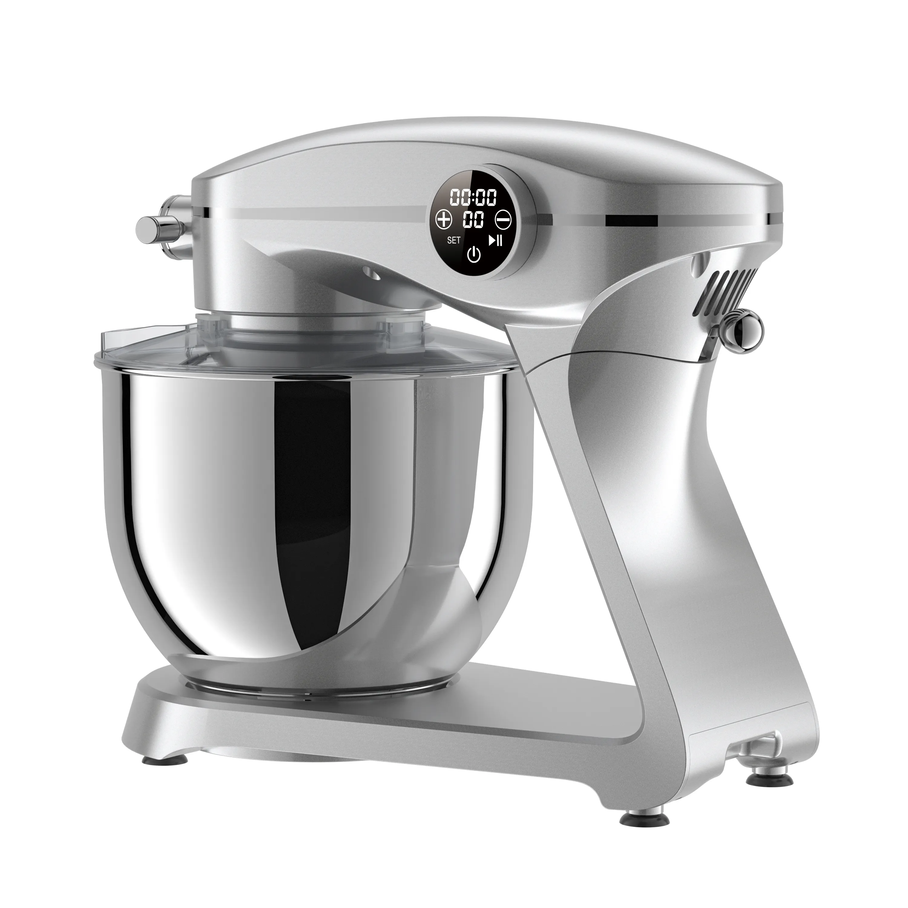 Professional Kitchen Stand Mixer with LED Display
