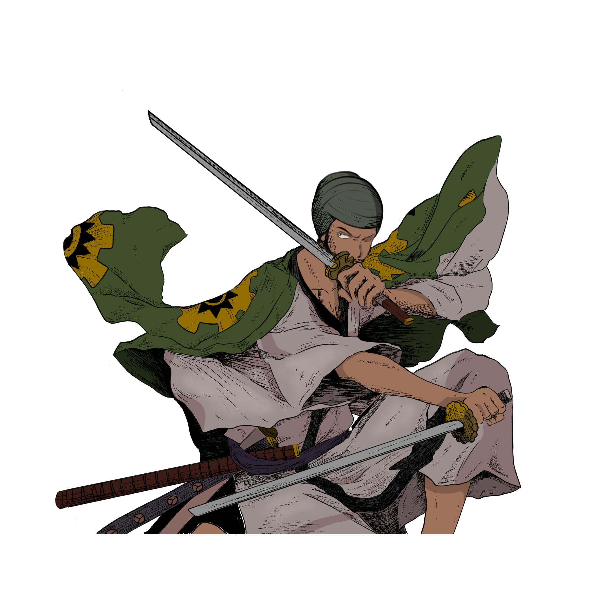 Zoro 2 sticker