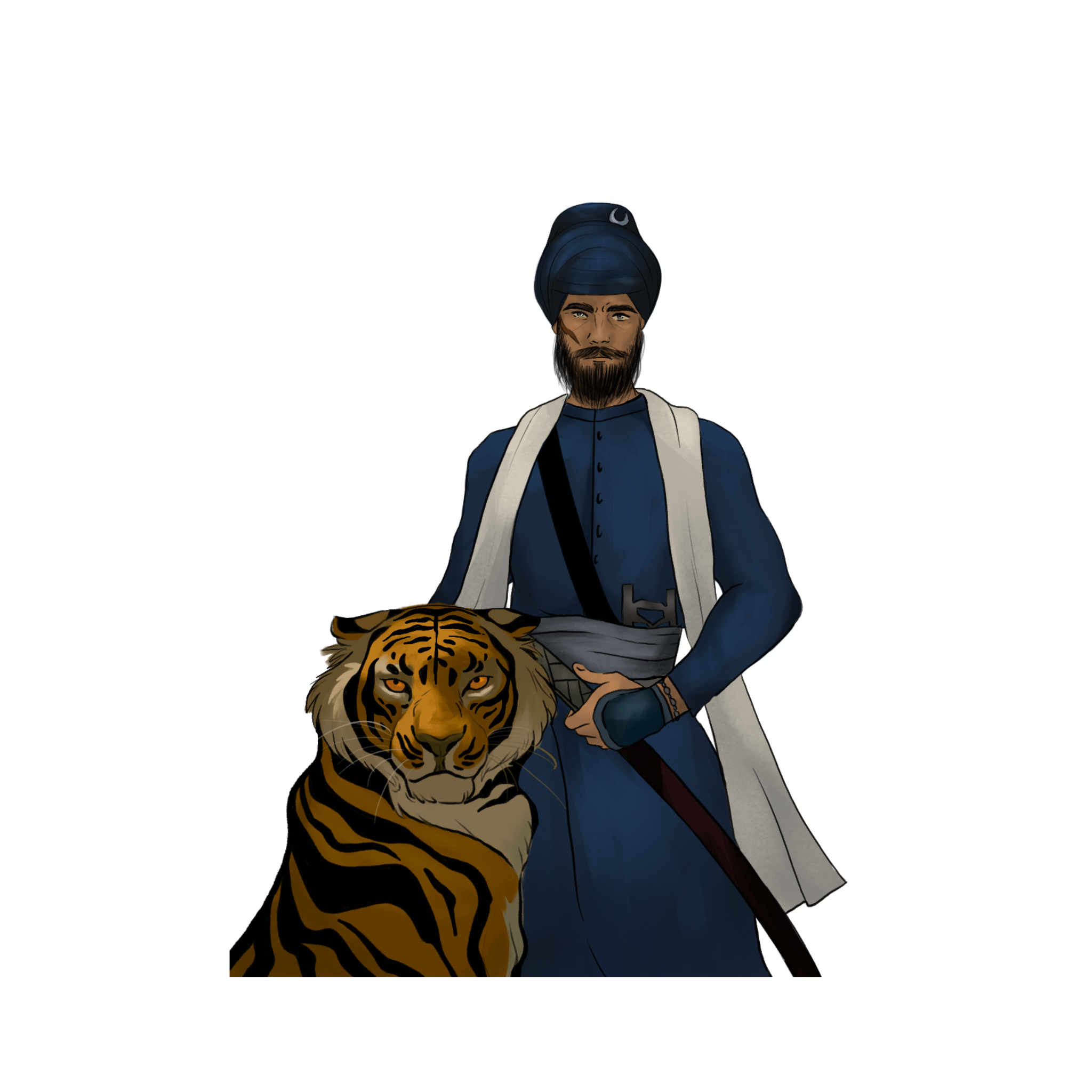 Sher Singh sticker