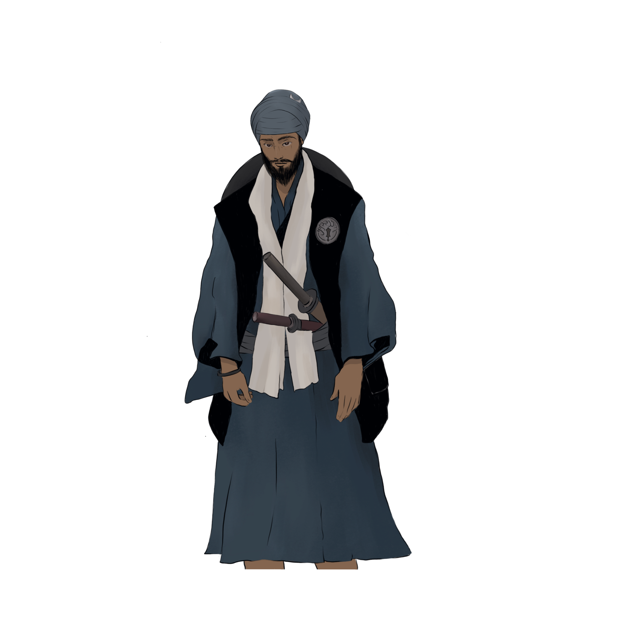 Hazoori sticker