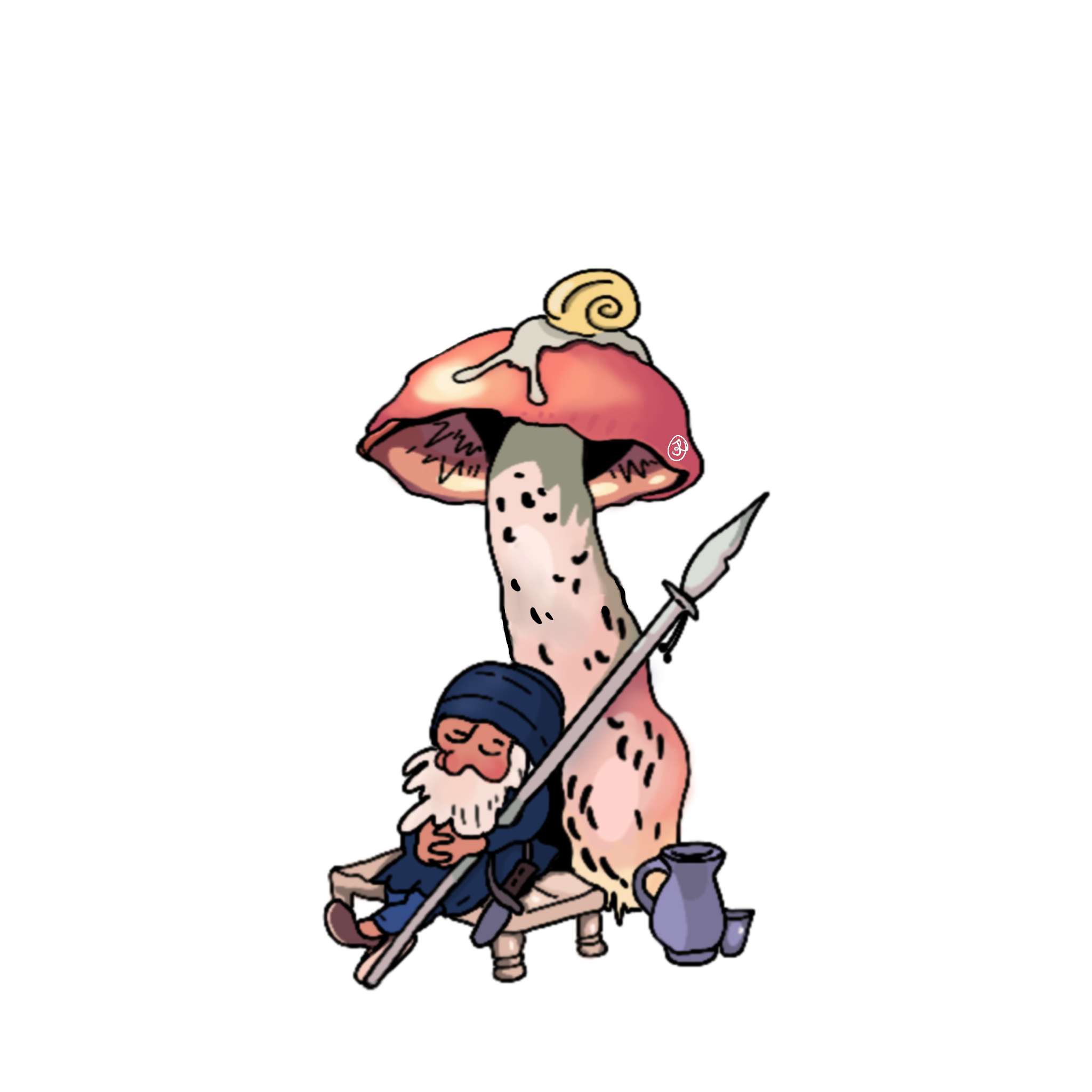 Gnome Baba sticker