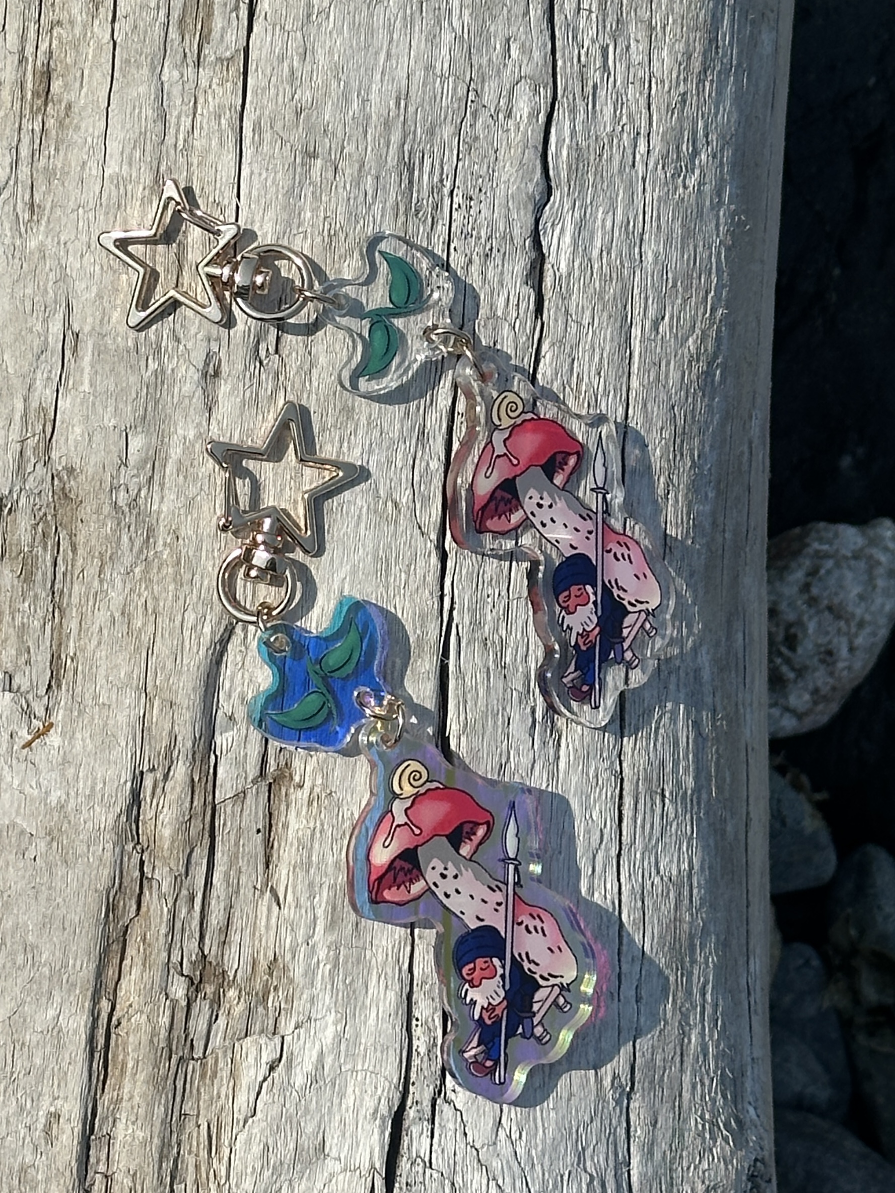 Gnome Baba Keychain