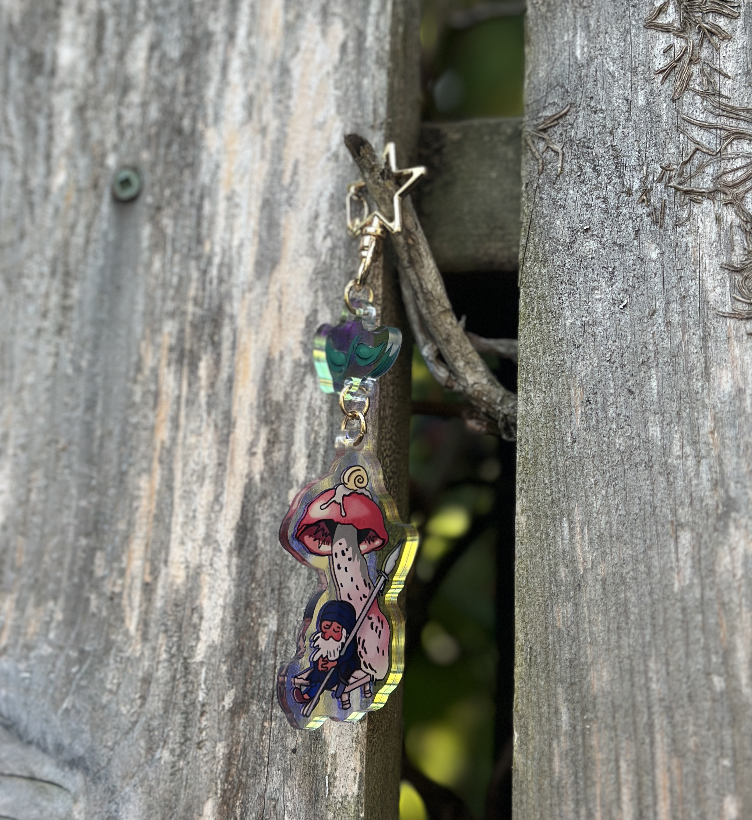 Gnome Baba Keychain