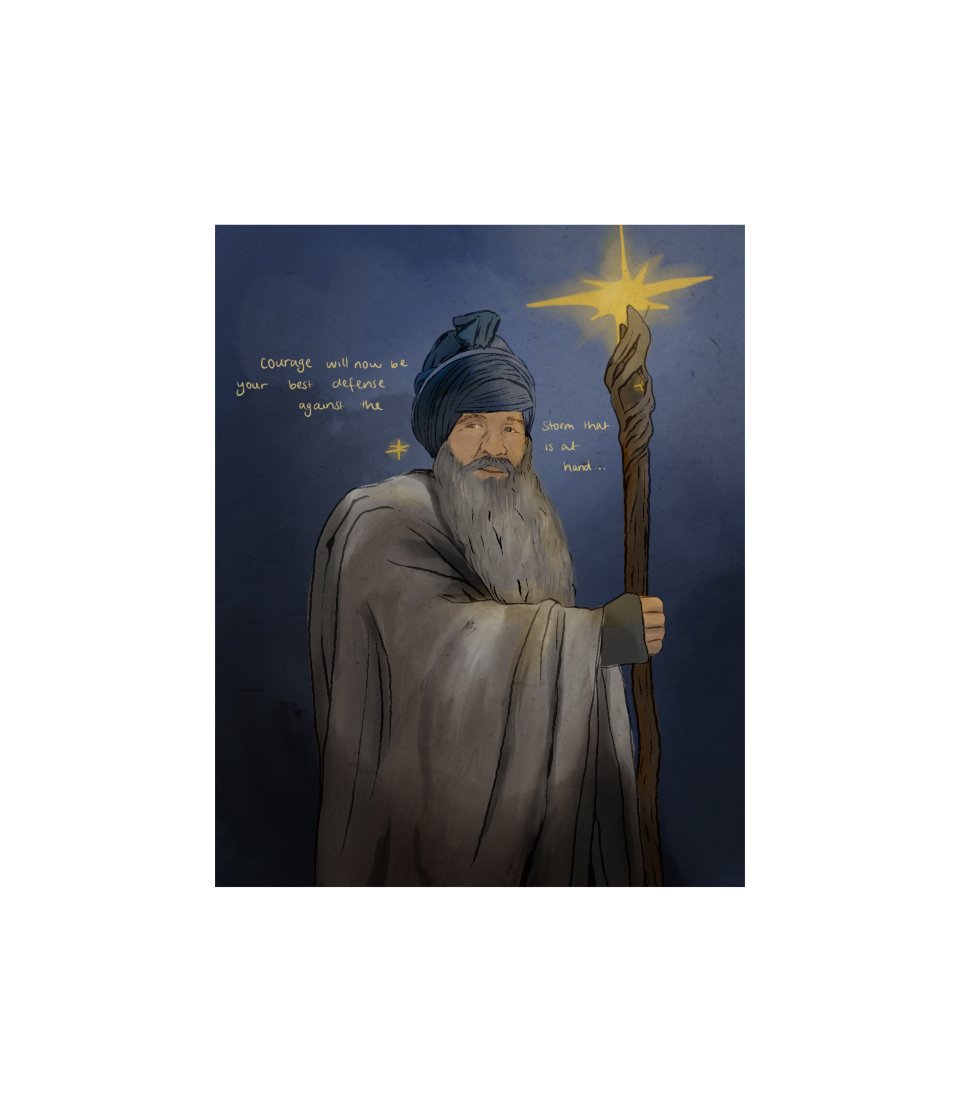 Gandalf the Grey Print