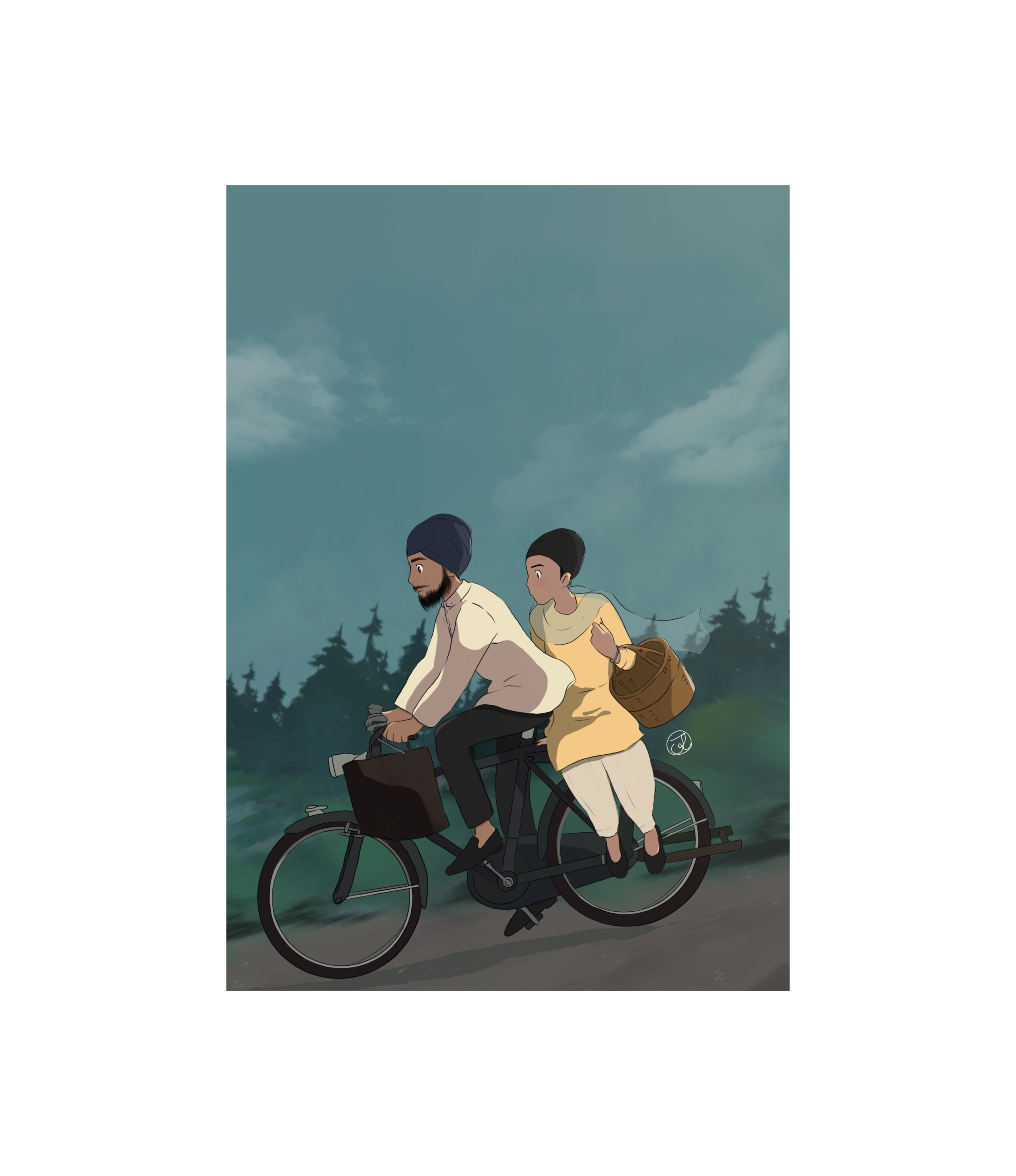 Bike Ride Print