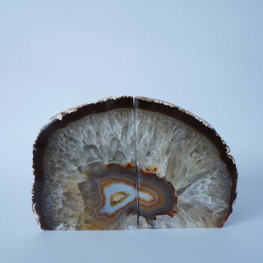 Agate Bookends