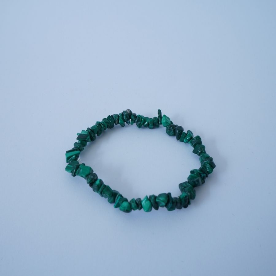 Malachite Chip Bracelet