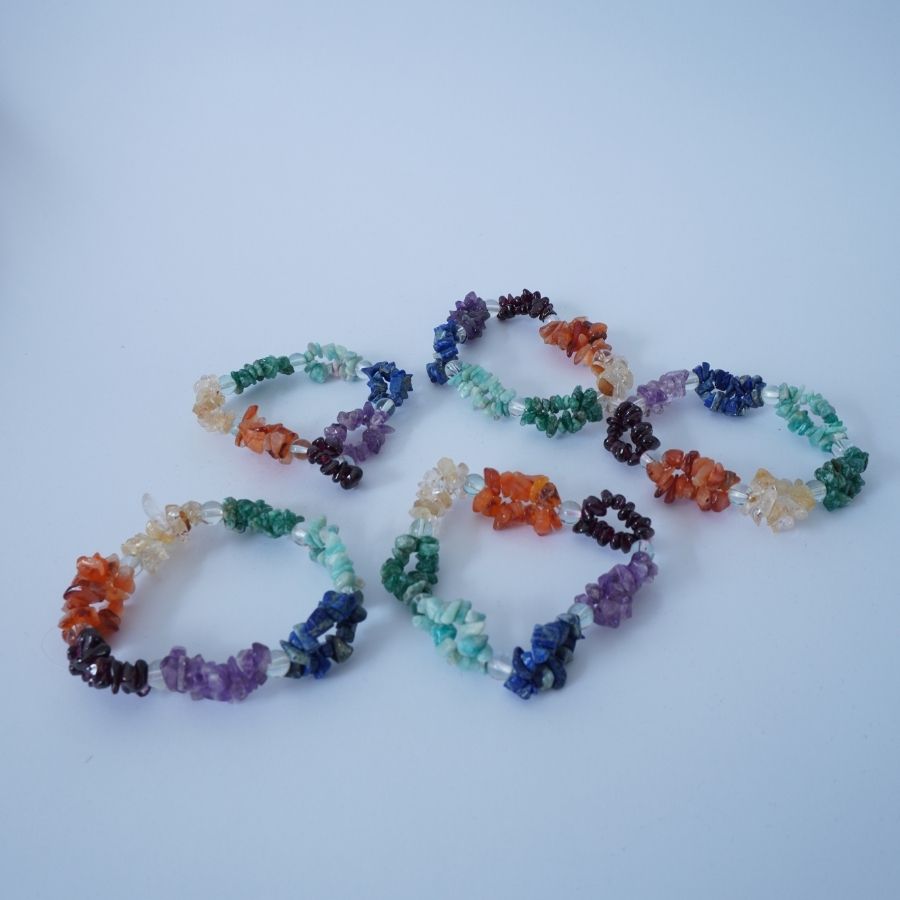 Chakra Double Chip Bracelet 
