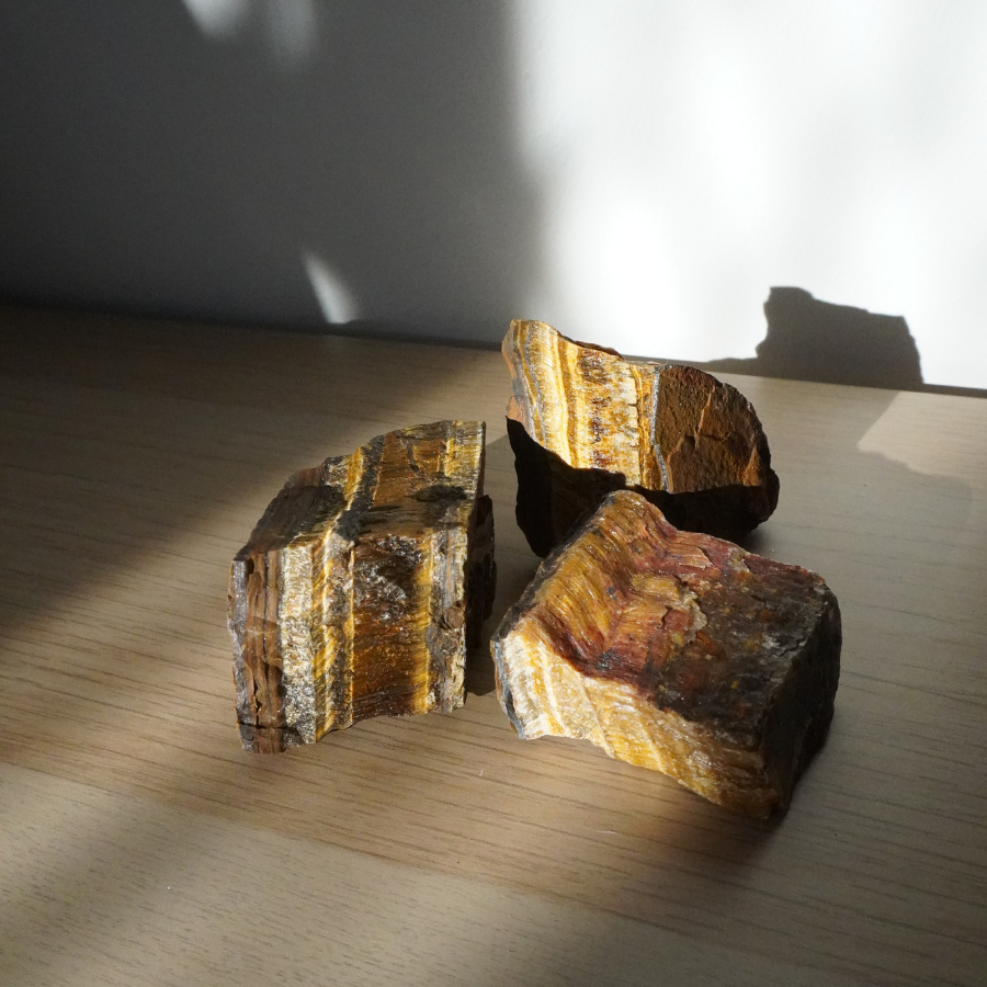 Tigers Eye Raw Chunk