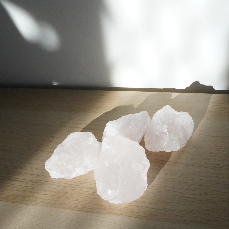 Rose Quartz Raw Chunks