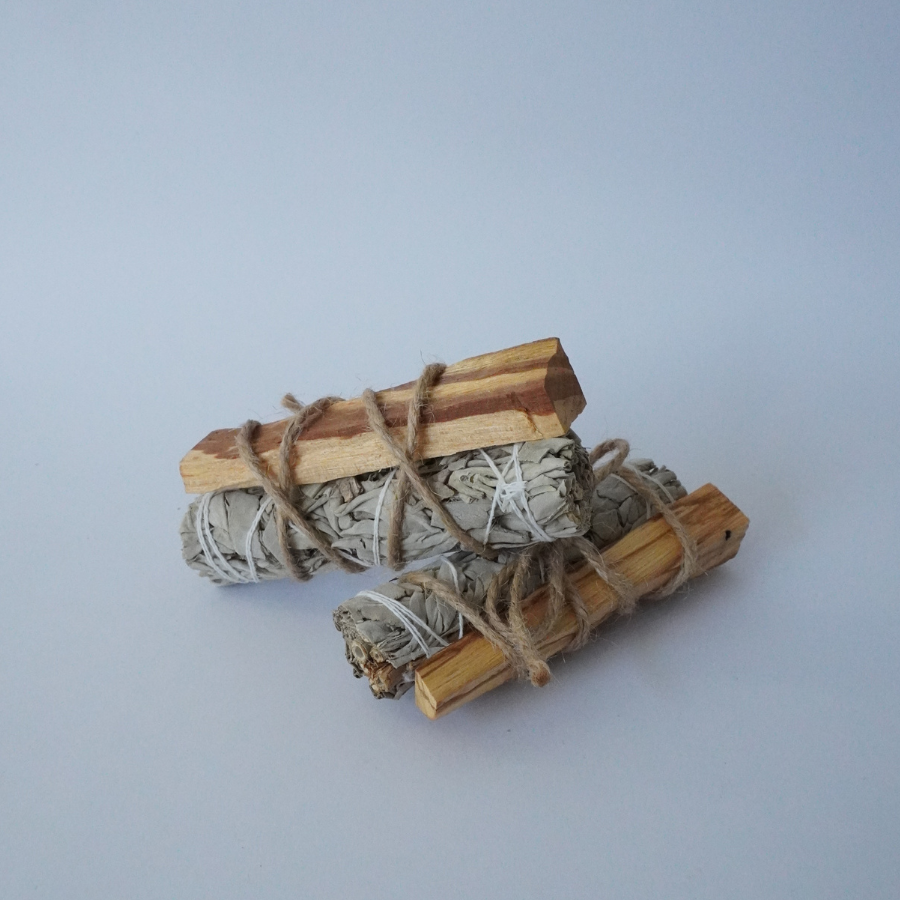 White Sage Smudge Stick & Palo Santo Bundle