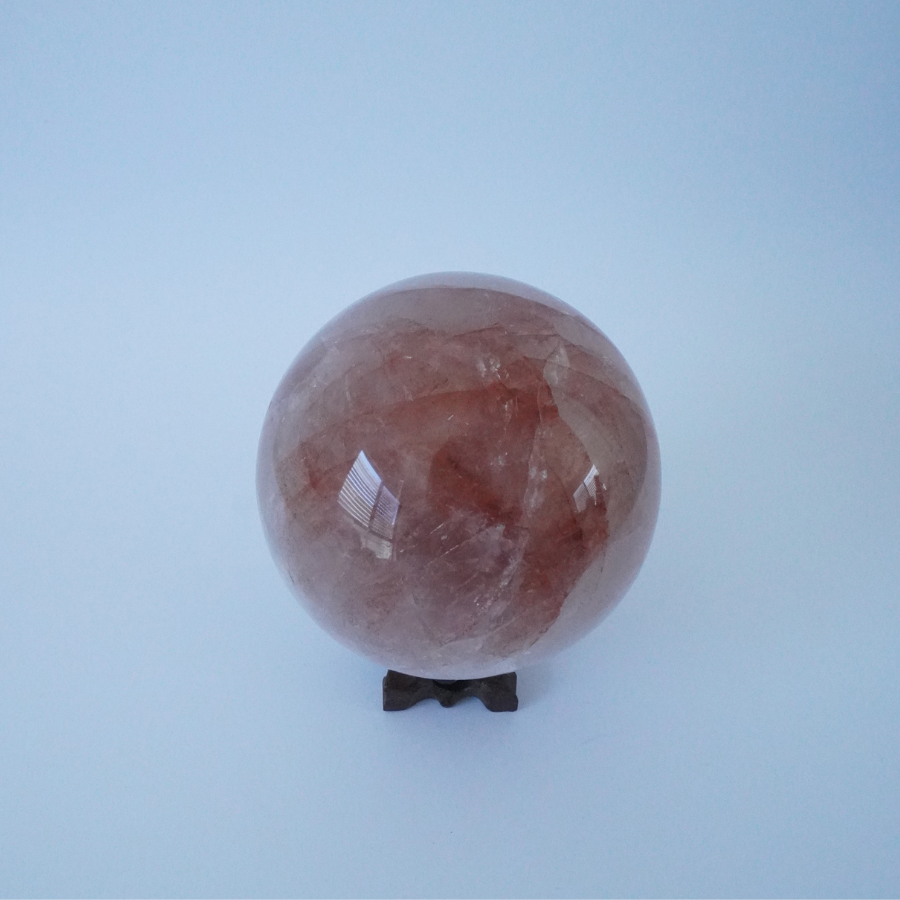 Fire Quartz Sphere 