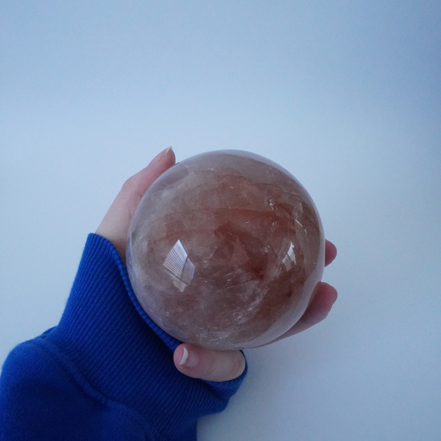 Fire Quartz Sphere 
