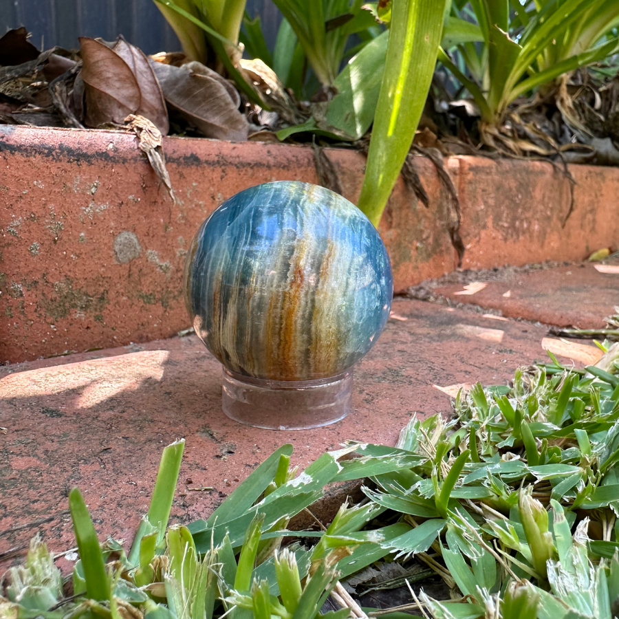 Blue Onyx Spheres