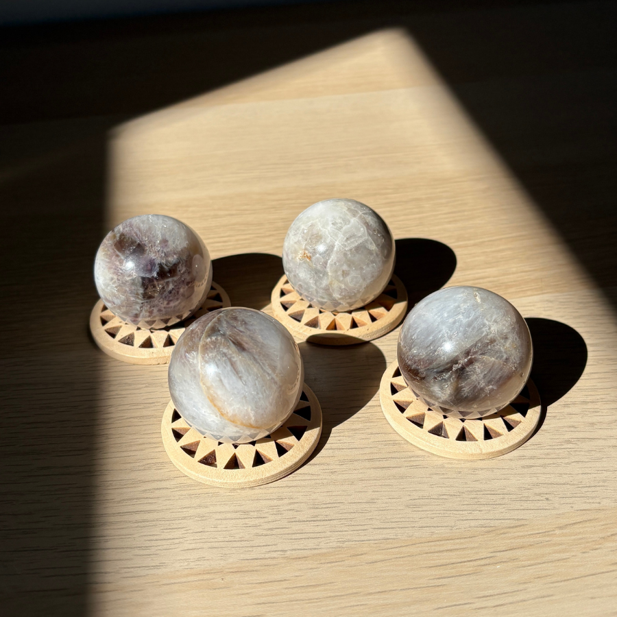White Moonstone Small Sphere