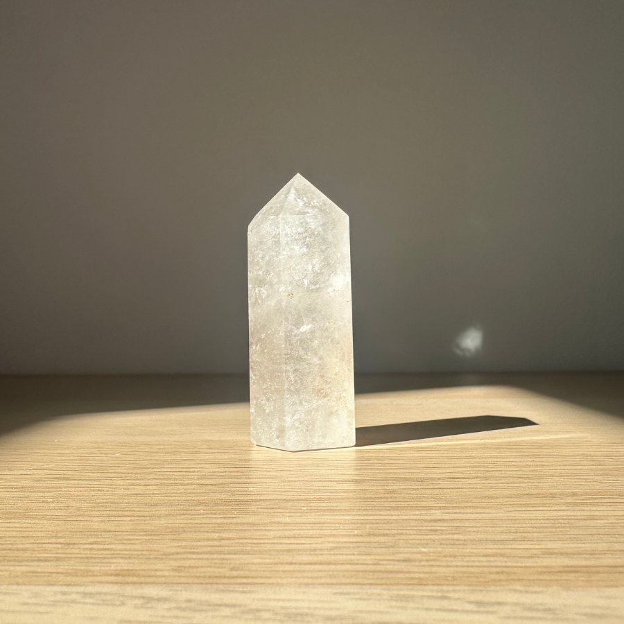 Clear Quartz Tower 