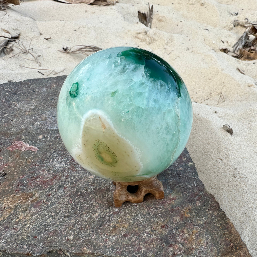 Caribbean Calcite Sphere 