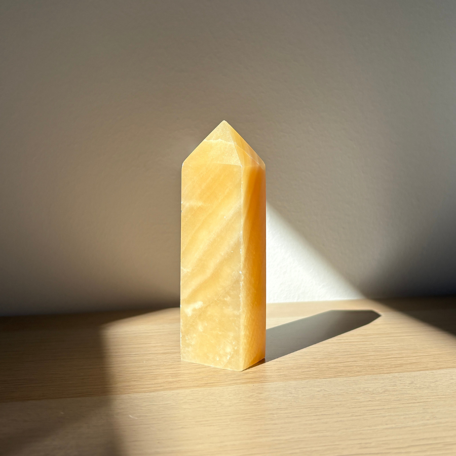 Yellow Calcite Tower