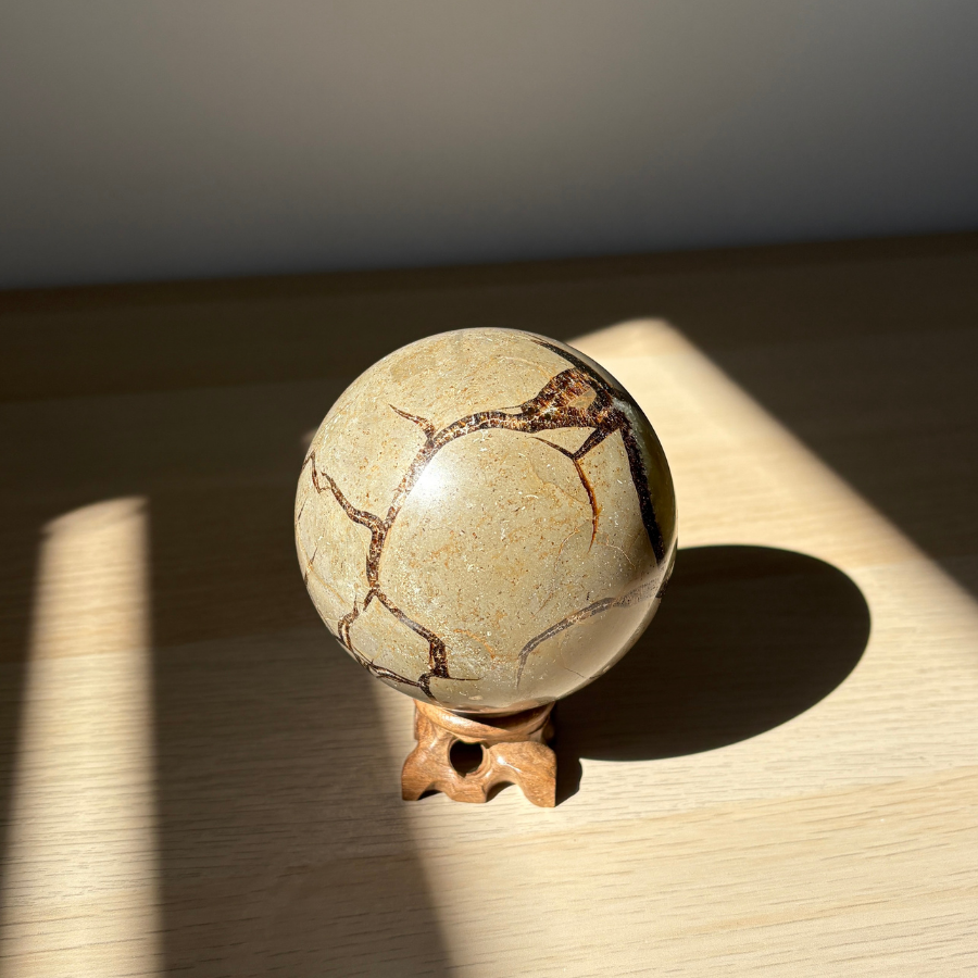 Septarian Dragon Stone Sphere